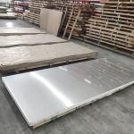 304 Mirror Stainless Steel Metal Plate Embossed Anti Print Finger Perforated