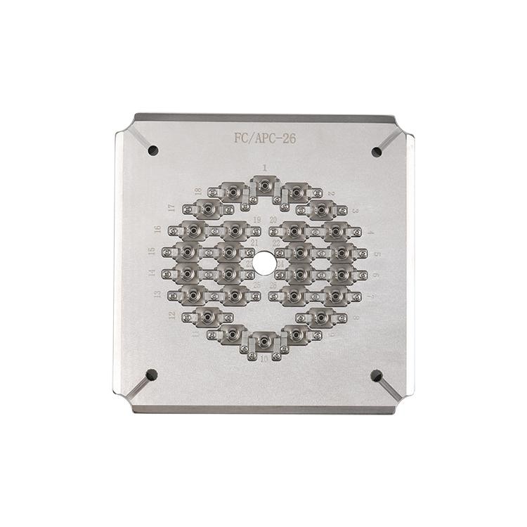 FC APC 26 Port Polish Fixtures S2316 Jig For Fiber Optical Patch Cord