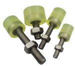 Industrial PU Rubber Roller Polyurethane Rubber Wheel Abrasion Resistant