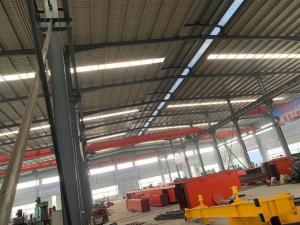 China 16 Ton Double Girder Bridge Crane Free Maintenance For Factory / Workshop on sale