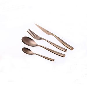 Quality Unbendable Romantic 24 Piece SS310 1810 Stainless Steel Flatware wholesale