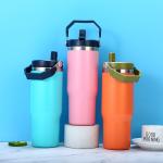 30oz Stanley Similar Type Car Travel Tumbler With Handle Stainless Steel 304