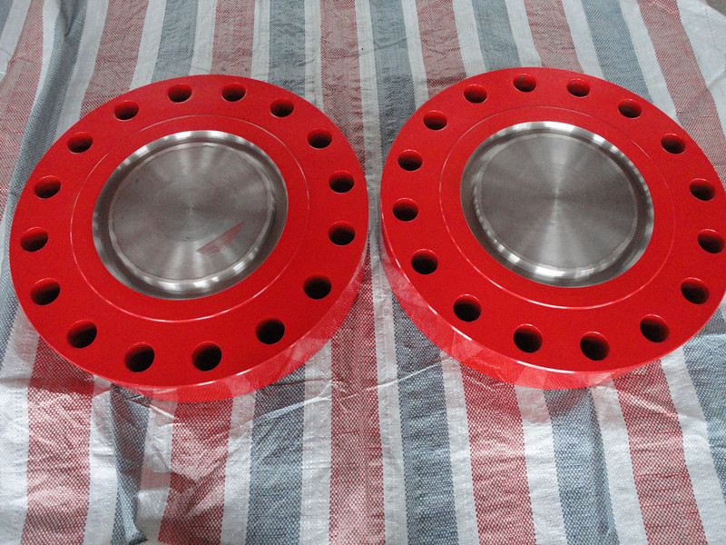 3 1/8" X 5000 Psi Alloy Steel Blind Flange Christimas Tree Wellhead Connector