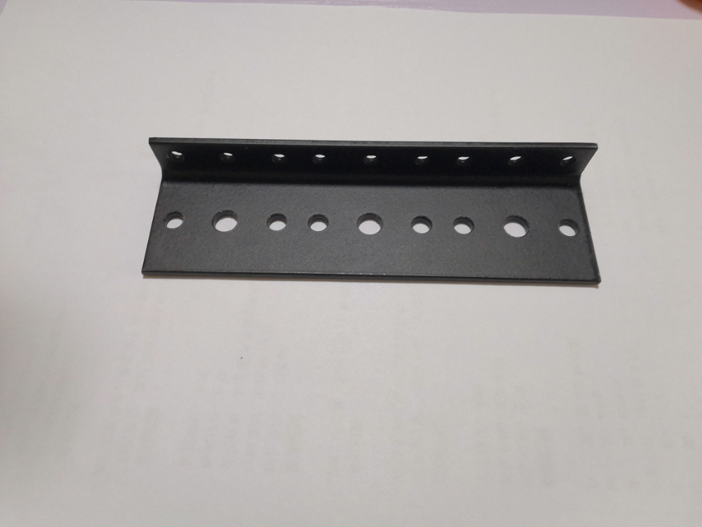 ISO9001 Rohs CE 16949 2U Heavy Duty Steel Vertical Rack Rail Pair DIY Kit With Hardware