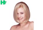 Bobo Blonde 10 Inch Synthetic Hair Wigs , 150g Fashionable Short Synthetic Hair