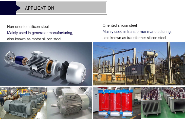 ASTM Standard High Grade Oriented Silicon Steel Coil for Cold Rolled Technique at Good