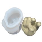 6.5*5.5*12Cm Statue Silicone Rubber Candle Molds 130G Custom Plus Size