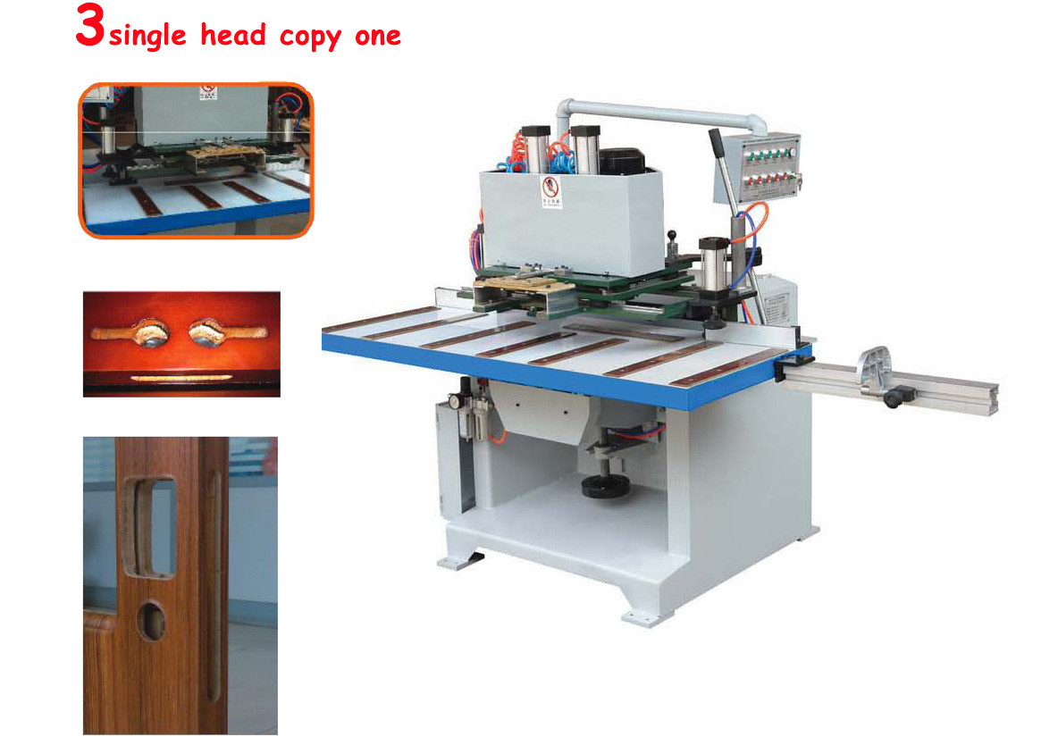 CNC mortiser wooden door hinge key hole lock hole mortising machine