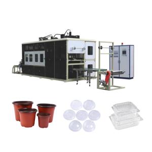 Quality Hydraulic PET Plastic Flower Pot Thermoforming Machine wholesale