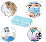 Eco Friendly Disposable Surgical Mask High BFE With Adjustable Nose Piece