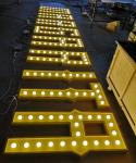 Wear Resistance Illuminate Bubbles ODM IP68 Acrylic Box Letters
