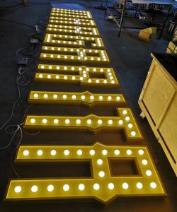 Quality Wear Resistance Illuminate Bubbles ODM IP68 Acrylic Box Letters wholesale
