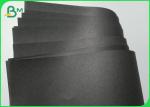 Fold Resistance Black Cardboard Paper Sheets A4 Size With Jet Black