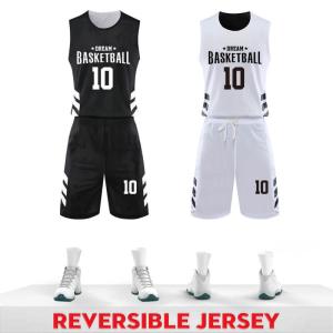 Quality Custom Basketball Jerseys Machine Wash Drawstring Closure Lightweight Loose Fit wholesale
