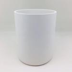Eco Friendly Cement Bathroom Accessories Pure White Complete Bathroom Sets 6pcs
