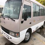 45000km Used Coaster Bus 7.01*2.03*2.75m 2nd Hand School Bus