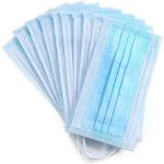 3 Layer Disposable Respirator Mask Hygienic Face Mask Non Woven Material