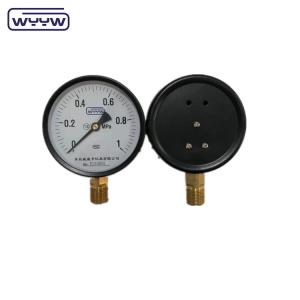 Quality Bottom 1/2&quot;bsp CE 100mm general OEM available calibrated pressure gauge wholesale