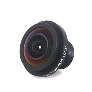 Quality 1/2.5 Optical M12*0.5 F2.0 5MP 1.7MM Fisheye CCTV Lens wholesale