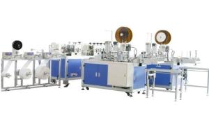 Quality Stable Performance Non Woven Face Mask Making Machine , Mask Production Line wholesale