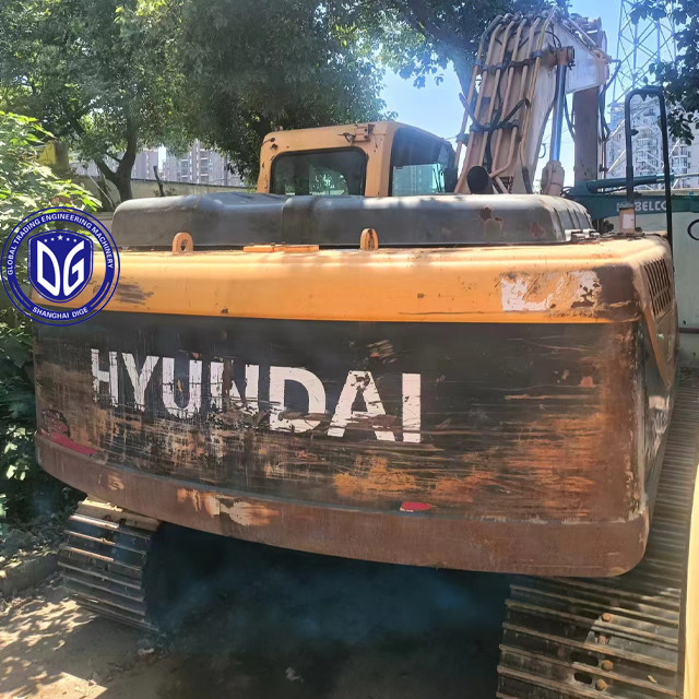 Original Hyundai 220 20ton Used Hydraulic Excavator Classic Model Versatile Usage