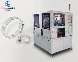 Quality 1000 Pcs/Hour British Type Hose Clamp Machine Worm Gear Assembly Machine wholesale