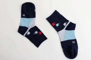 Quality Anti - Bacterial Elastane Sports Ankle Socks With Sweat - Absorbent Material wholesale