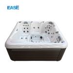 White Marble 1300L Outdoor Spa Hot Tub Acrylic Spa Bathtubs Whirlpool Balboa