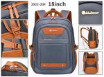 ODM Nylon Mens Leather Business Backpack Unisex Laptop Casual Backpack