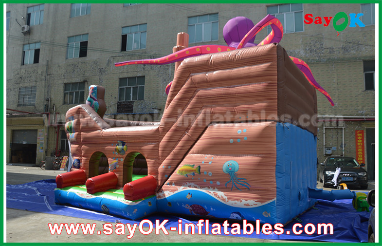 Big 0.55PVC Corsair Inflatable Bounce Slider Waterproof For Fun