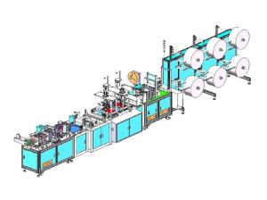 Quality Easy Operating Disposable Face Mask Manufacturing Machine For Building Material Shops wholesale