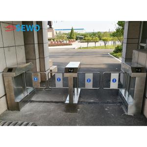 Quality Electronic Turnstile Gates AC220V Pedestrian Security Turnstiles For Office wholesale