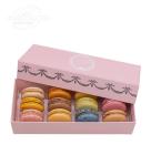 Bulk Chocolate Cookies Macaron Food Gift Boxes Paper Packaging For Valentine
