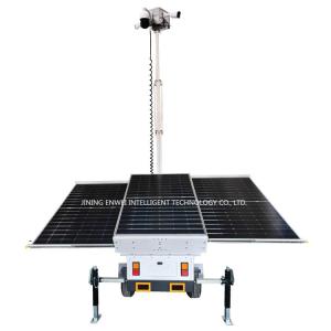 Quality Solar Security Camera Trailer With Cameras For Outdoor Parking Lot wholesale