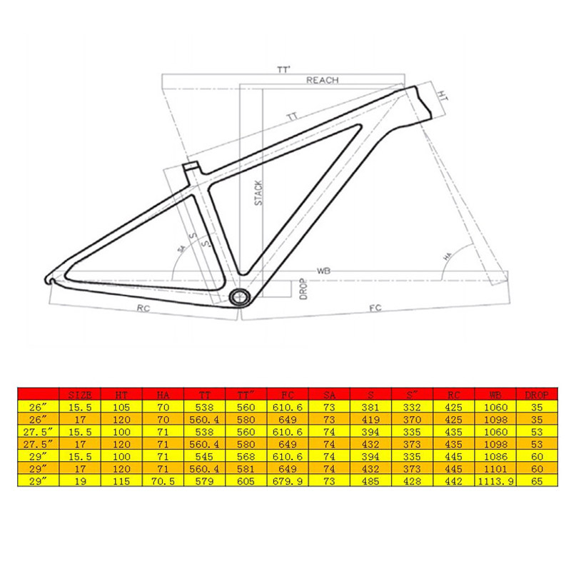 Complete Hard Tail Mtb Bike 27.5'' 29'' Wheel Size for Unisex