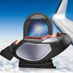 Coin Operated Gravity Massage Chair Calves Airbags CB Lymphatic ISO9001 Timing