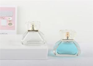 Quality Transparent Round Shaped Empty Glass Spray Perfume Bottles Custom Made wholesale