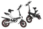 Ladies Electric Assist Bike Energy Saving , Electric Folding Bike Lightweight