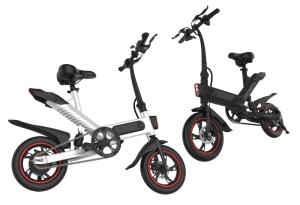 Quality Ladies Electric Assist Bike Energy Saving , Electric Folding Bike Lightweight wholesale