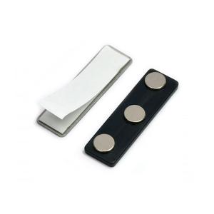 Quality Nickel Coating Permanent Reusable Magnetic Name Tags 32x13x6mm wholesale