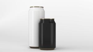 Quality Printed Drink Aluminum Blank 202 Lids 8.4 Oz Slim Can wholesale