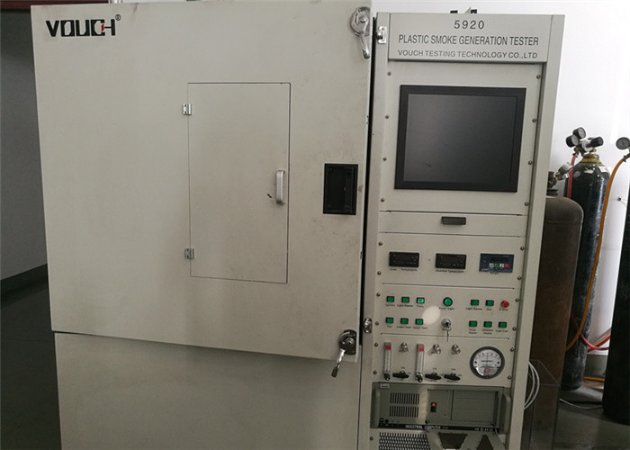 Thermal Smoke Density Test Apparatus , Ftt Fire Testing Nbs Smoke Chamber Standard ISO5659-2