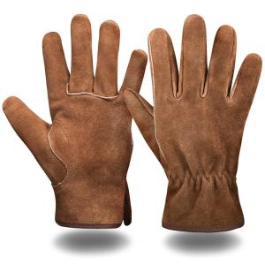 Quality XXS Heavy Duty Hand Leather Gloves Safety Thorn Proof For Driving wholesale