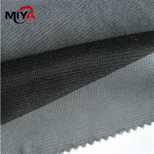 Quality 2 Side Stretch Suit 150cm Knitted Fusible Interlining 100% Ployester wholesale