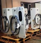 120kw Dual Gun Electric Car Charger Floor Fast Charger Customized