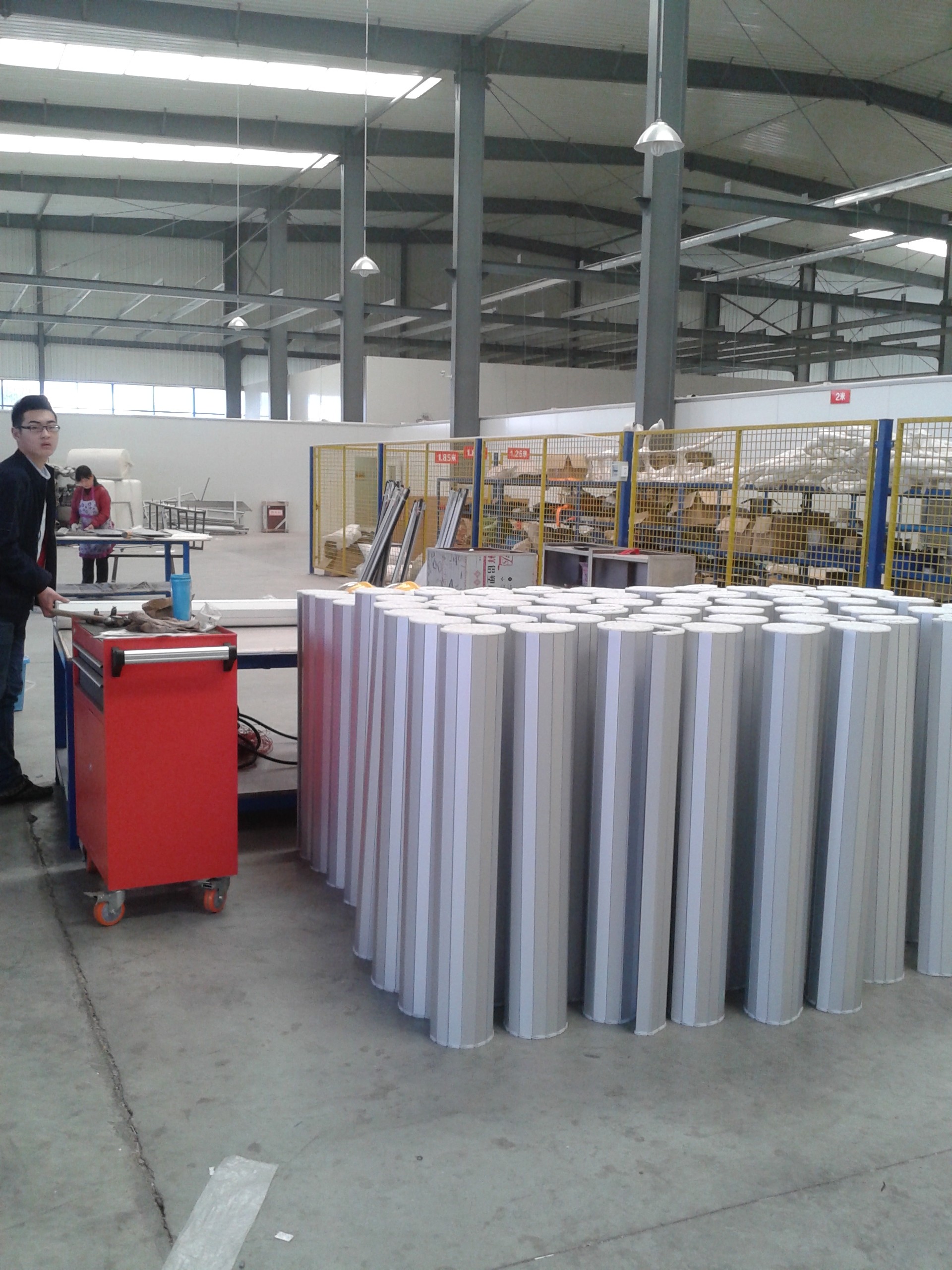 Aluminum Fire Safety Proofing Equipment Roller Shutter Door Rolling Door