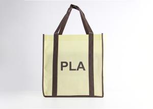Quality Foldable Large Non Woven Tote Bag , Non Woven Fabric Bags Silk Screen Printing wholesale