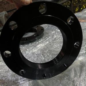 China Ansi Class300 Dn100 Screwed Steel Threaded Flange Clear Lacquer on sale