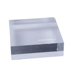 Quality 100% Virgin Material PMMA Transparent Acrylic Sheets Customized Thickness wholesale