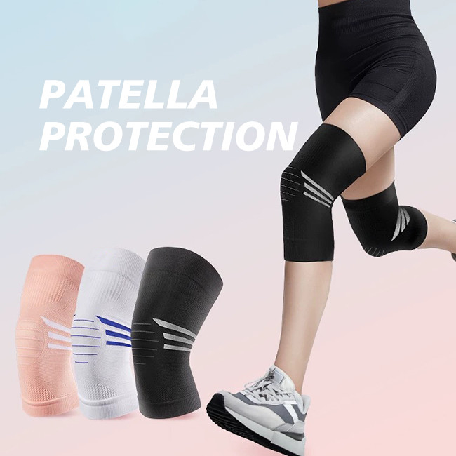 Customized Sports Protective Elastic Knee Compression Sleeve For Athletes